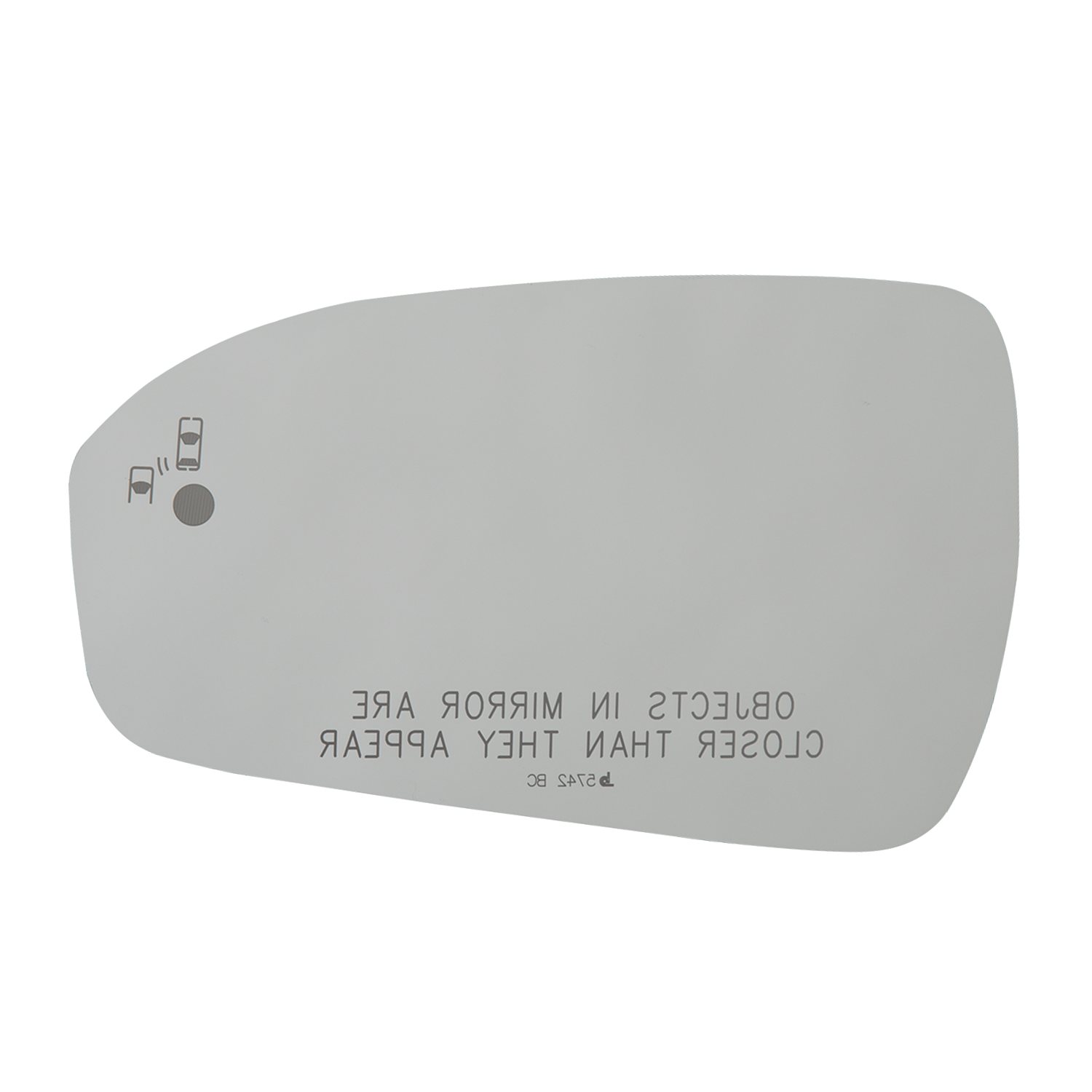 SIDE VIEW MIRROR W BLIND SPOT CROSS PATH